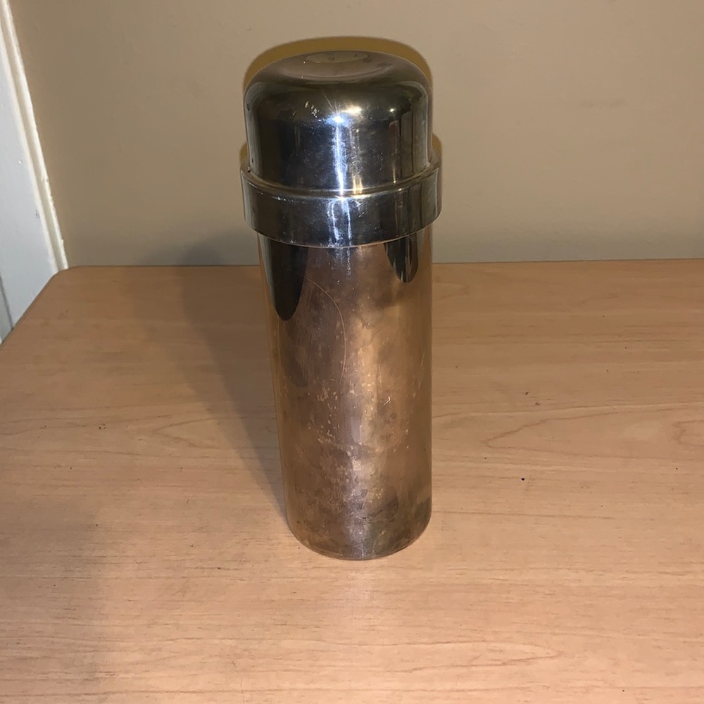 Italians silver plated cocktail shaker